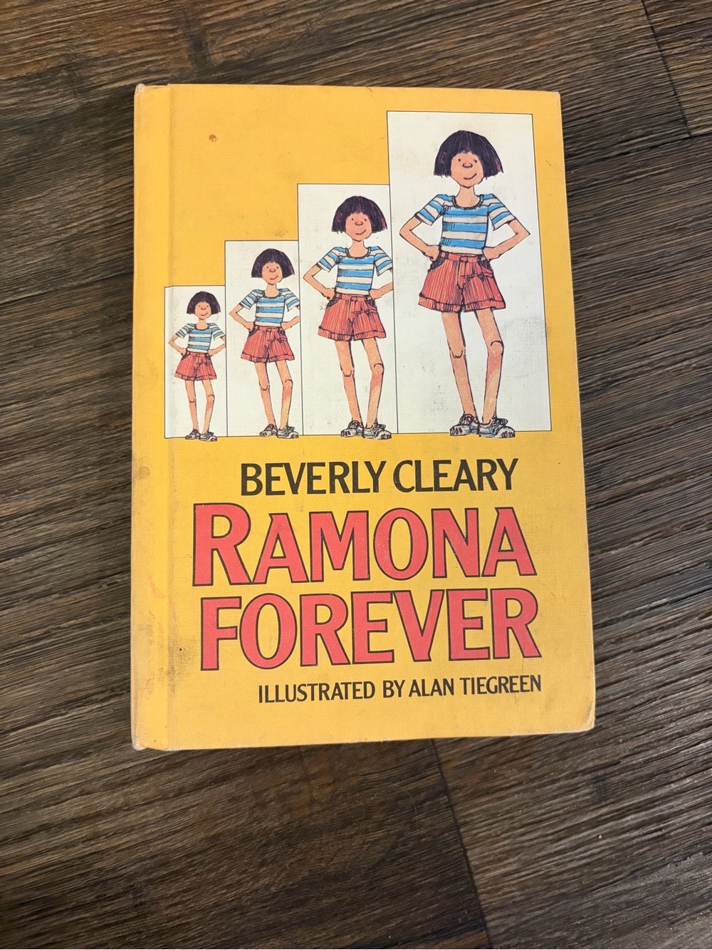 Vintage 1984 Ramona Forever by Beverly Cleary Hardcover Book